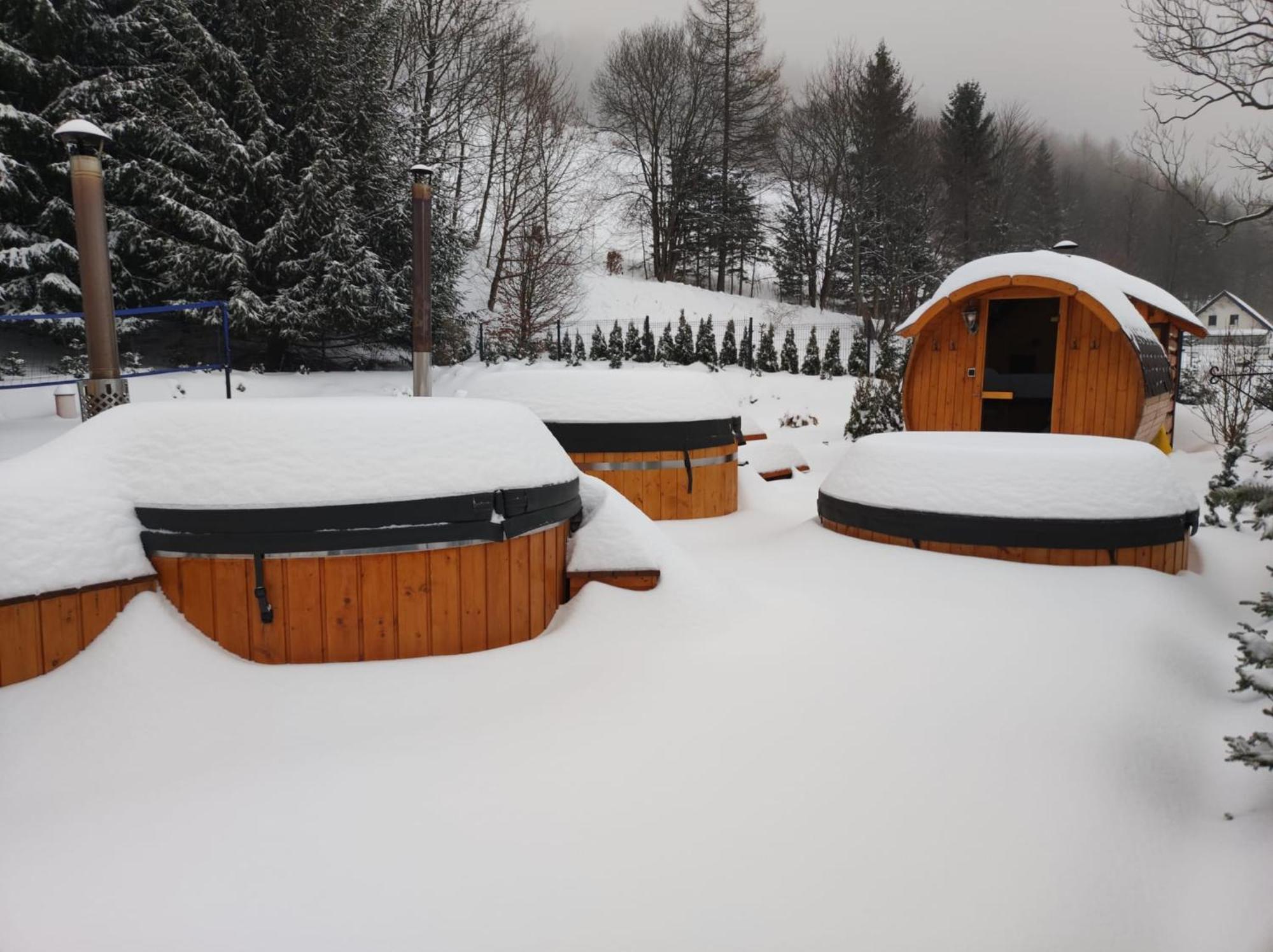 Drewniany Domek Daria I Tomek 2 Domki Na 8 Osob Stronie Slaskie Exterior photo